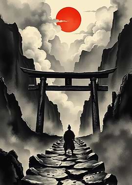 Samurai Path to the Red Sun