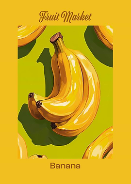 Fruit Market Banana