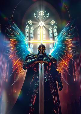 Epischer Fantasy Ritter - Letzter Schwur der Kathedrale