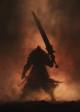 Dark Warrior With Greatsword