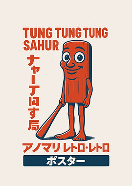 Tung Tung Tung Sahur japanese style