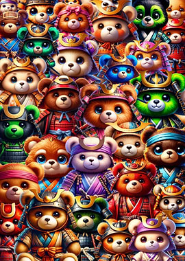 Samurai Bears Army