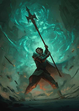 Warrior Spear Fantasy