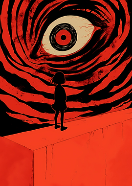 Girl and the Giant Eye