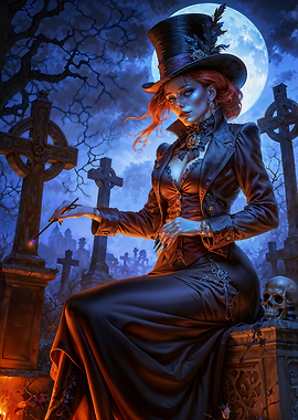 Maman Brigitte in Cemetery