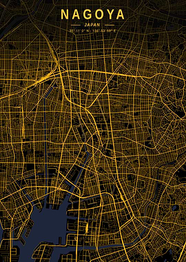 Nagoya Golden City Map