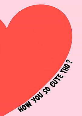 Cute Heart with Text