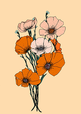 Floral Bouquet Illustration