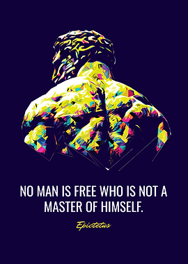 Epictetus Quote Art