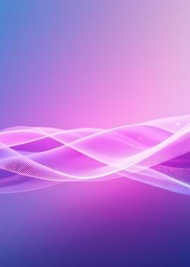 Abstract Purple Wavy Lines Background