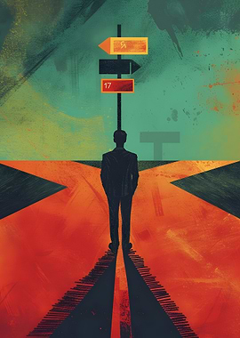 Crossroads Decision Illustration