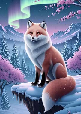Fox Winter Wonderland