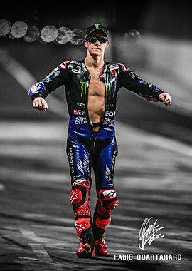 Fabio Quartararo Portrait