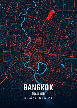 Bangkok City Map