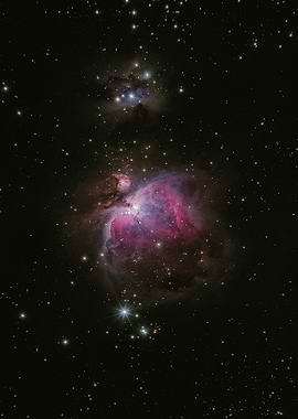 Orion Nebula in Deep Space
