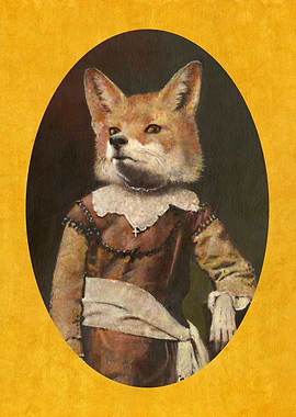 Young Victorian Vixen On Gold