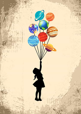 Banksy Planet Balloons