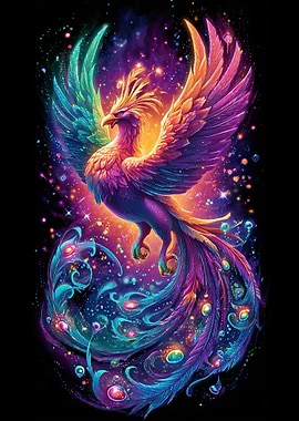 Colorful Phoenix Rising
