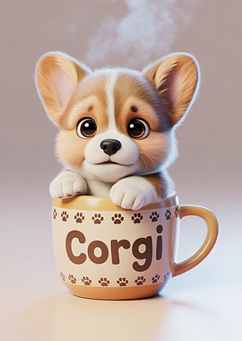 Cup of Corgi