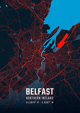 Belfast City Map