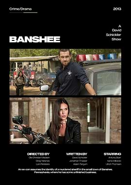 Banshee TV Series Poster