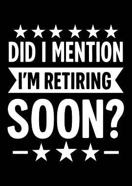Retirement Announcement Text Art