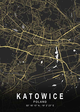 Katowice Silver City Map