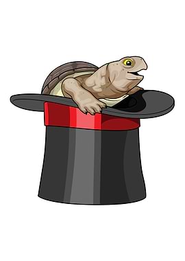 Turtle Wizard Top hat