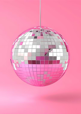 Pink Disco Ball