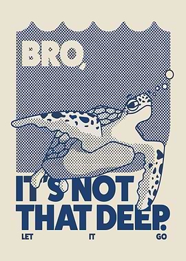 Bro, It's Not That Deep Turtle