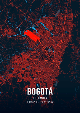 Bogotá City Map
