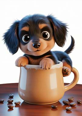 Cup of Dachshund