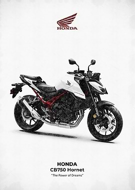 Honda CB750 Hornet corner view