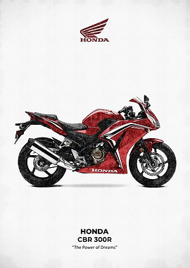 Honda CBR 300R Sketch Art