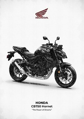 Honda CB750 Hornet Black edition