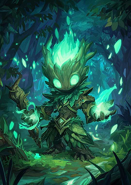 Forest Guardian Digital Art