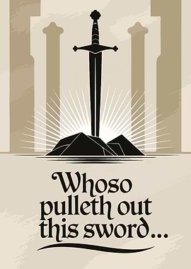 Sword in the Stone Illustration