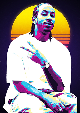 Ludacris Retro Portrait
