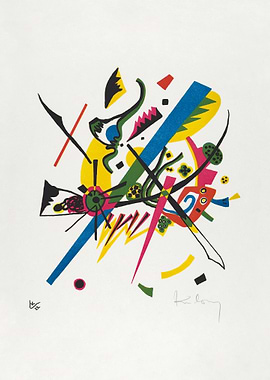 Kleine Welten I (Small Worlds I) (1922) by Wassily Kandinsky.