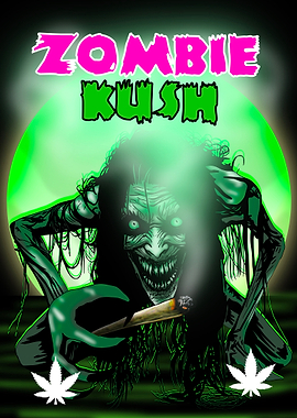 Zombie Kush Illustration