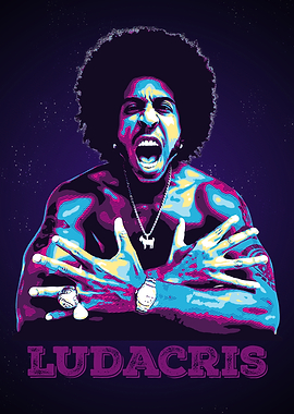 Ludacris Portrait Art