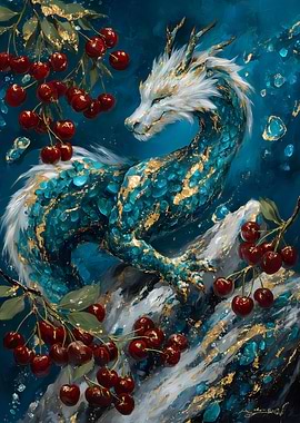 Dragon with Cherries