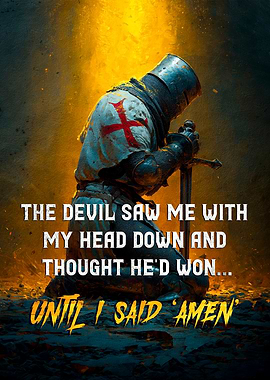 Crusader Knight Prayer