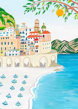 Atrani, Amalfi Coast, Italy Coastline, Amalia, Italy