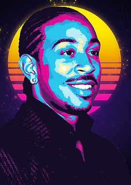 Ludacris Retro Portrait