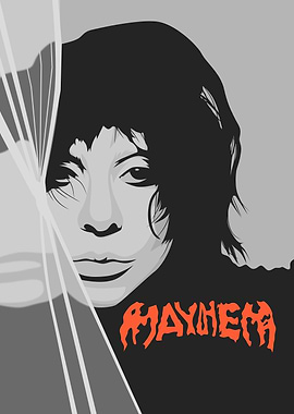 Mayhem album illustration