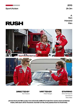 Rush movie poster