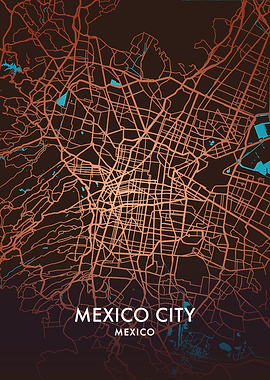 Mexico City Map