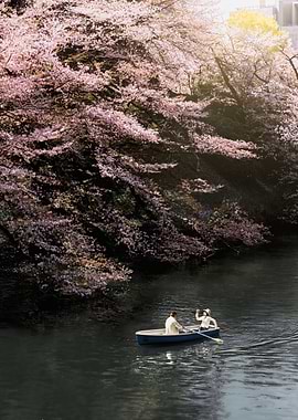 Cherry Blossom Boat Ride