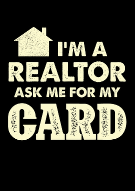 I'm a Realtor Card Design
